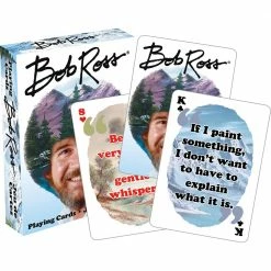 Aquarius Bob Ross Quotes Playing Cards Toys And Games
