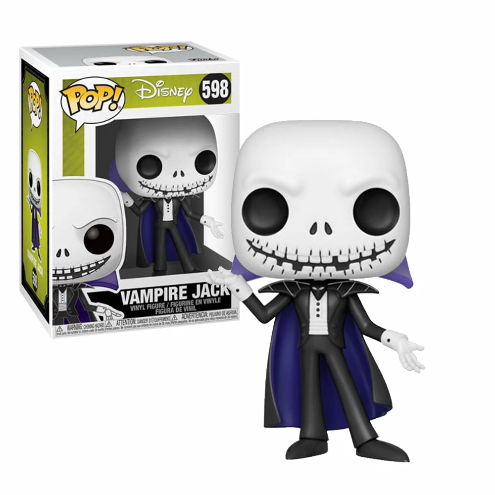 Promo 🔥 Funko Pop! Vinyl Vampire Jack From The Nightmare Before ❄ Christmas 😉 3 Funko Pop! Vinyl Vampire Jack From The Nightmare Before Christmas