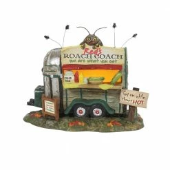 Department 56 *RETIRED* Red's Roach Coach From Dept 56 Halloween Snow Village