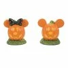 New 😍 Department 56 Mickey's Pumpkintown Topiaries From Dept 56 Disney Village 🎉 2 Department 56 Mickey's Pumpkintown Topiaries From Dept 56 Disney Village