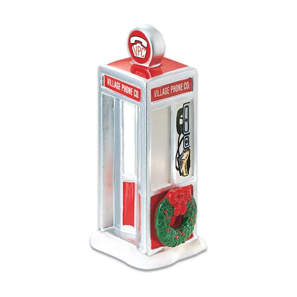Top 10 👏 Department 56 Village Phone Booth From Dept 56 Snow Village 🎉 3 Department 56 Village Phone Booth From Dept 56 Snow Village