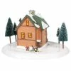 Promo 🔥 Department 56 *RETIRED* Winter Wonderland Cabin From Dept 56 Snow Village 😉 2 Department 56 *RETIRED* Winter Wonderland Cabin From Dept 56 Snow Village