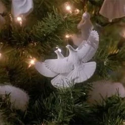 New โ๏ธ Kurt Adler Housewares And Home Decor Set Of 2 Turtle Dove Ornaments Inspired By Home Alone 2 ๐ 7 Kurt Adler Housewares And Home Decor Set Of 2 Turtle Dove Ornaments Inspired By Home Alone 2