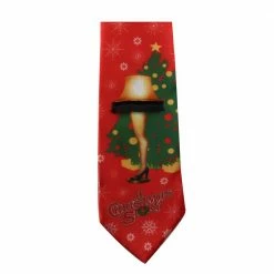 A Christmas Story House Leg Lamp Tie From A Christmas Story Apparel