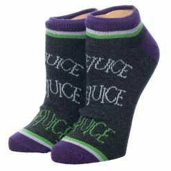 BioWorld Beetlejuice 5 Pack Ankle Socks From Beetlejuice Apparel