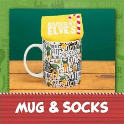 Paladone Apparel Elf The Movie Mug And Socks Combo